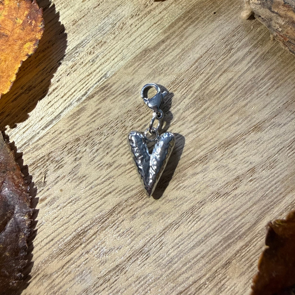 CŒUR SIENNA OR/ARGENT