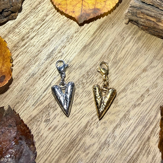 CŒUR SIENNA OR/ARGENT