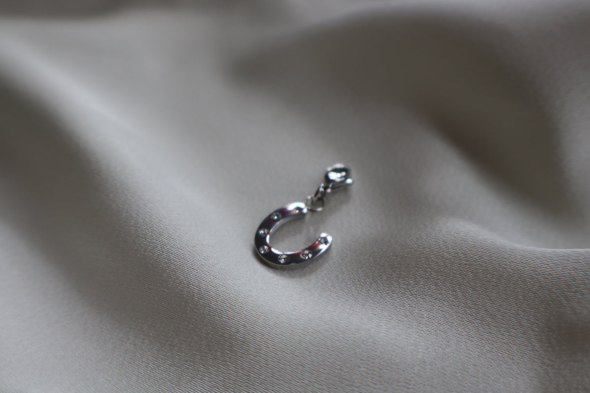 FER À CHEVAL OR/ARGENT