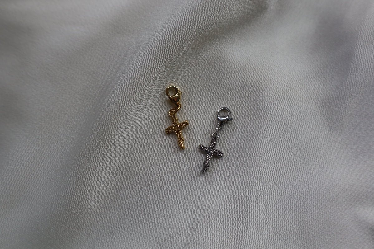 CROIX CHRÉTIENNE OR/ARGENT