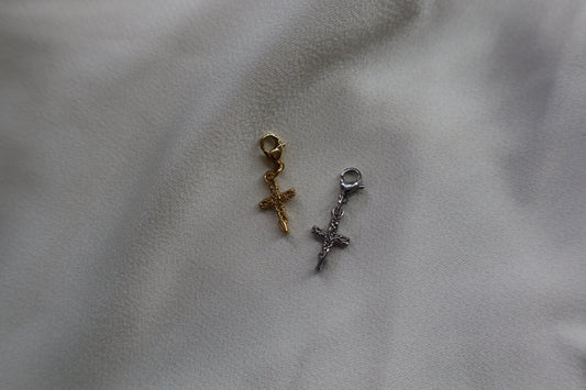 CROIX CHRÉTIENNE OR/ARGENT