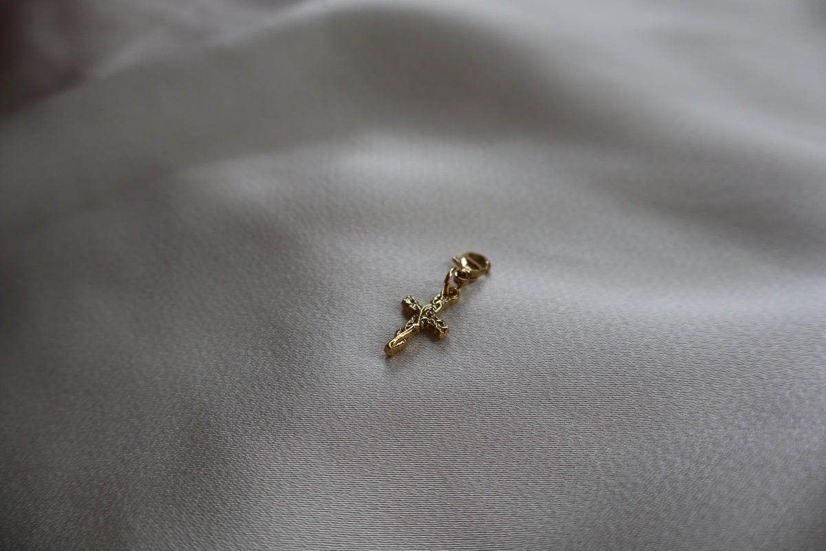 CROIX CHRÉTIENNE OR/ARGENT