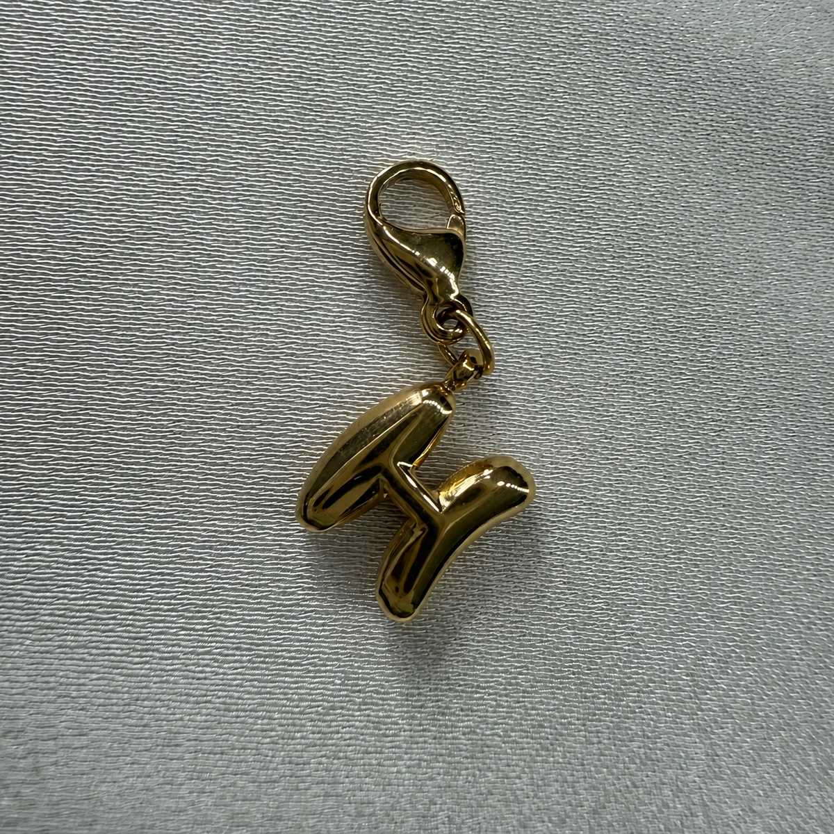 LETTRE « H » OR/ARGENT