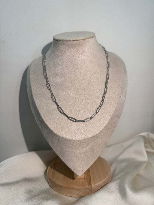 COLLIER NOX ARGENT