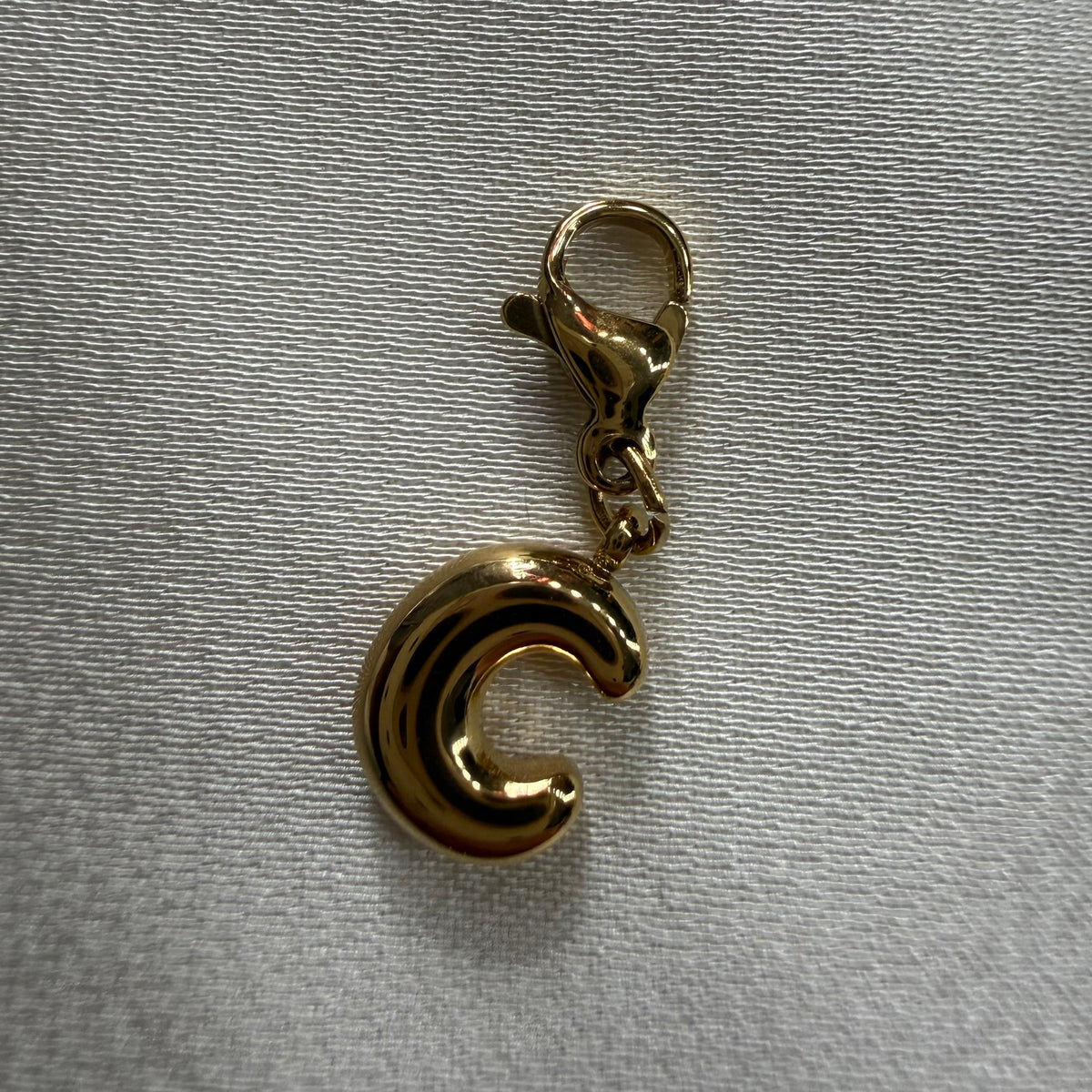 LETTRE « C » OR/ARGENT