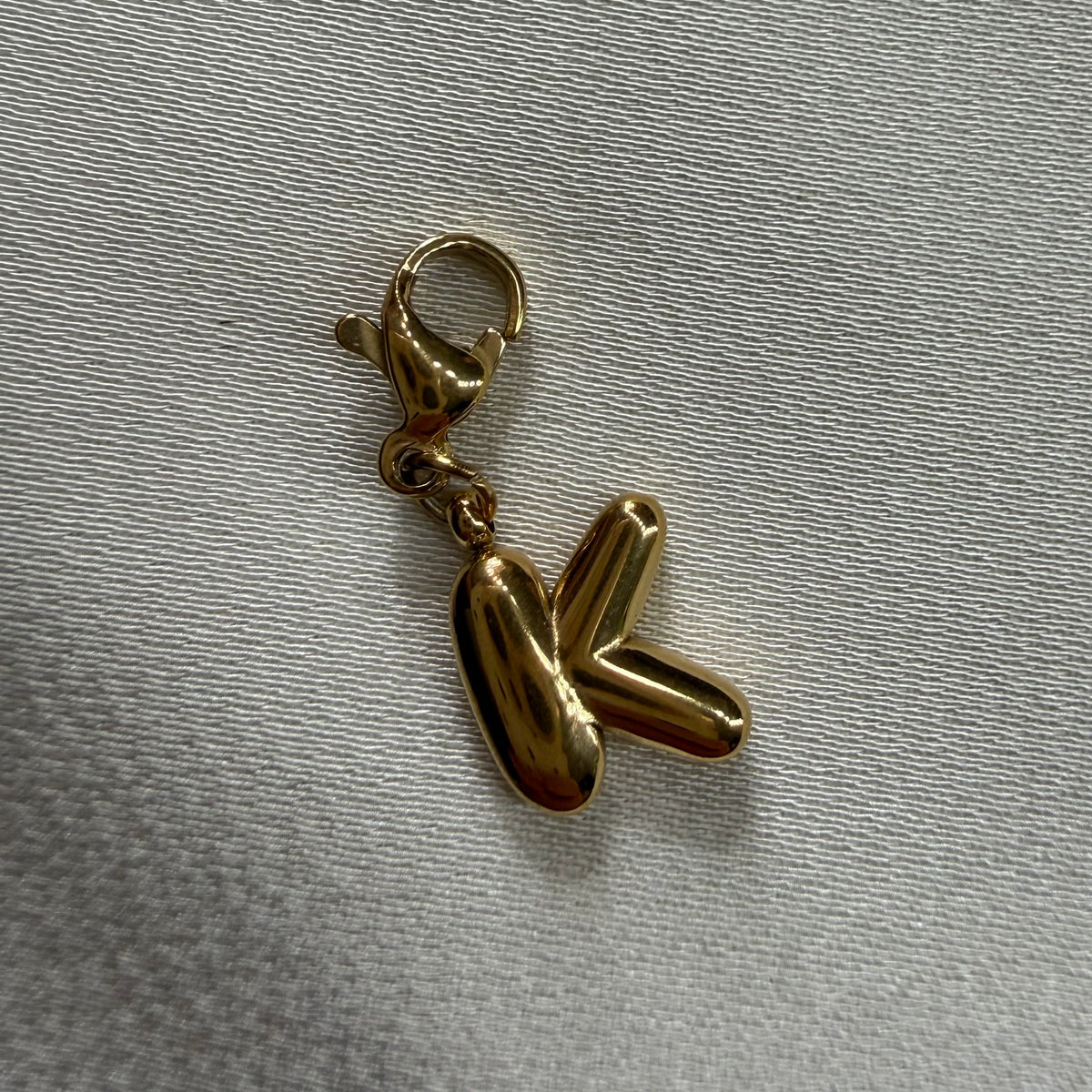 LETTRE « K » OR/ARGENT