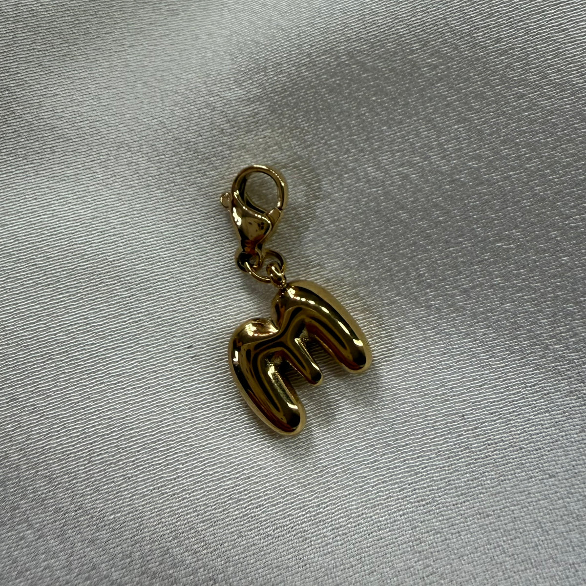LETTRE « M » OR/ARGENT