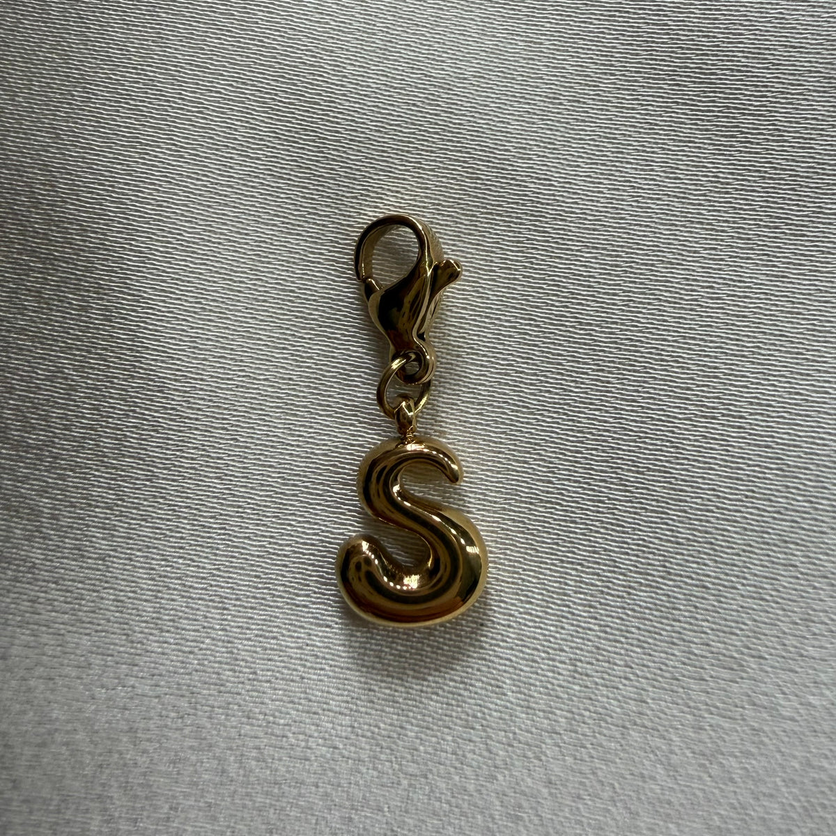 LETTRE « S » OR/ARGENT