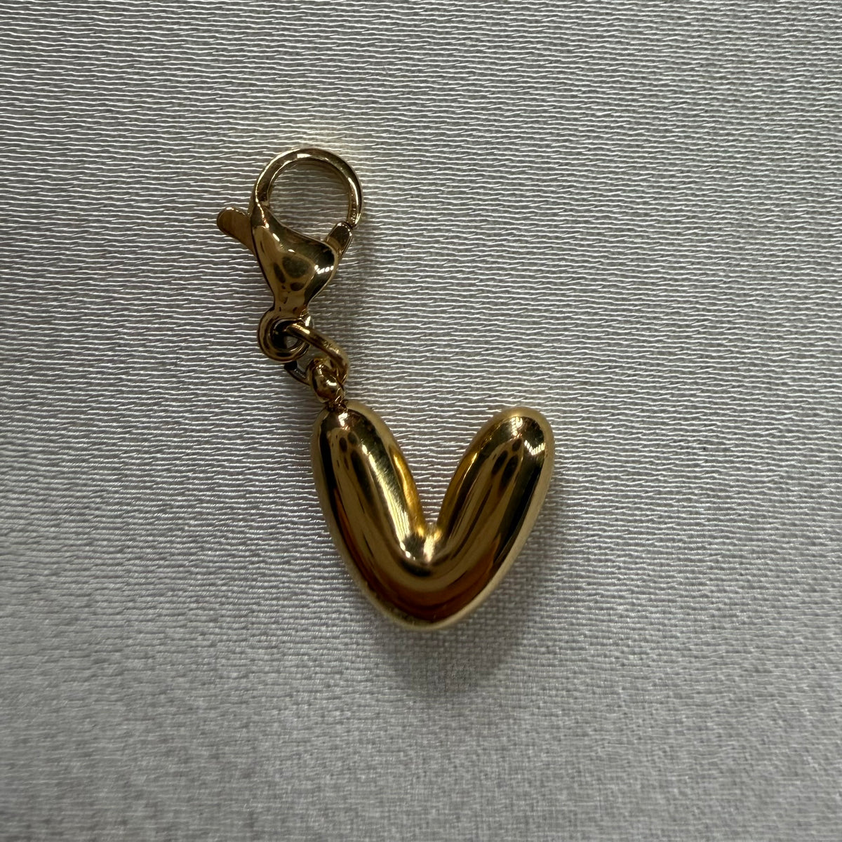 LETTRE « V » OR/ARGENT